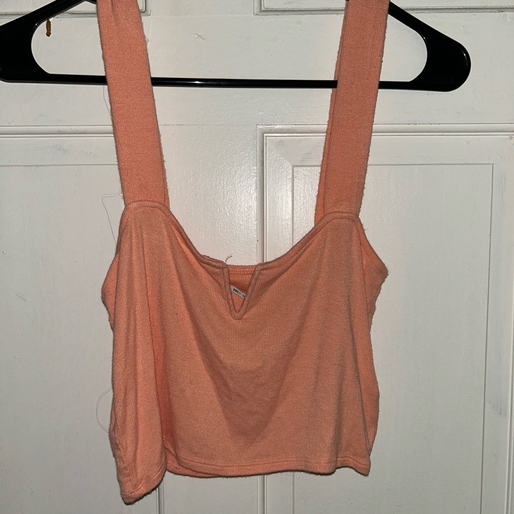 Peach Sleeveless Women's Top